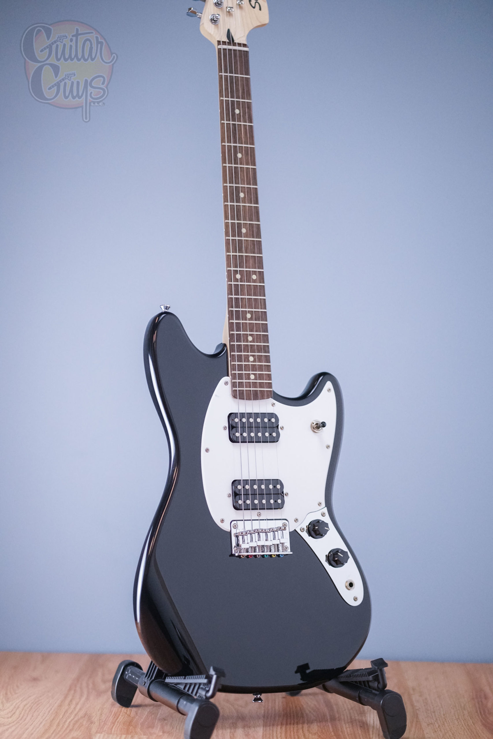 Black Fender Squier Bullet Mustang HH Electric Guitar NEW 