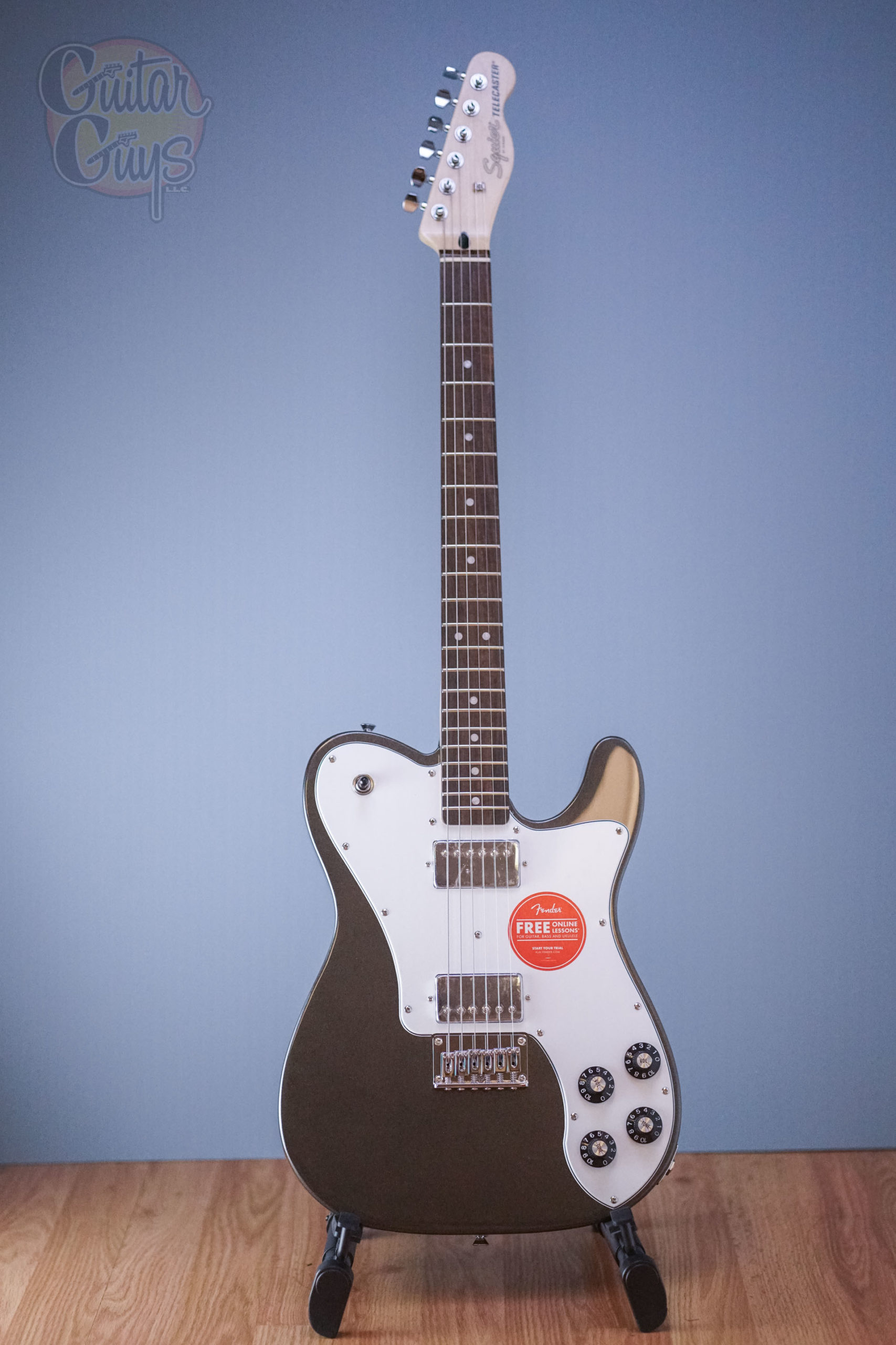 Squier Affinity Series Telecaster Deluxe LF Charcoal Frost Metallic