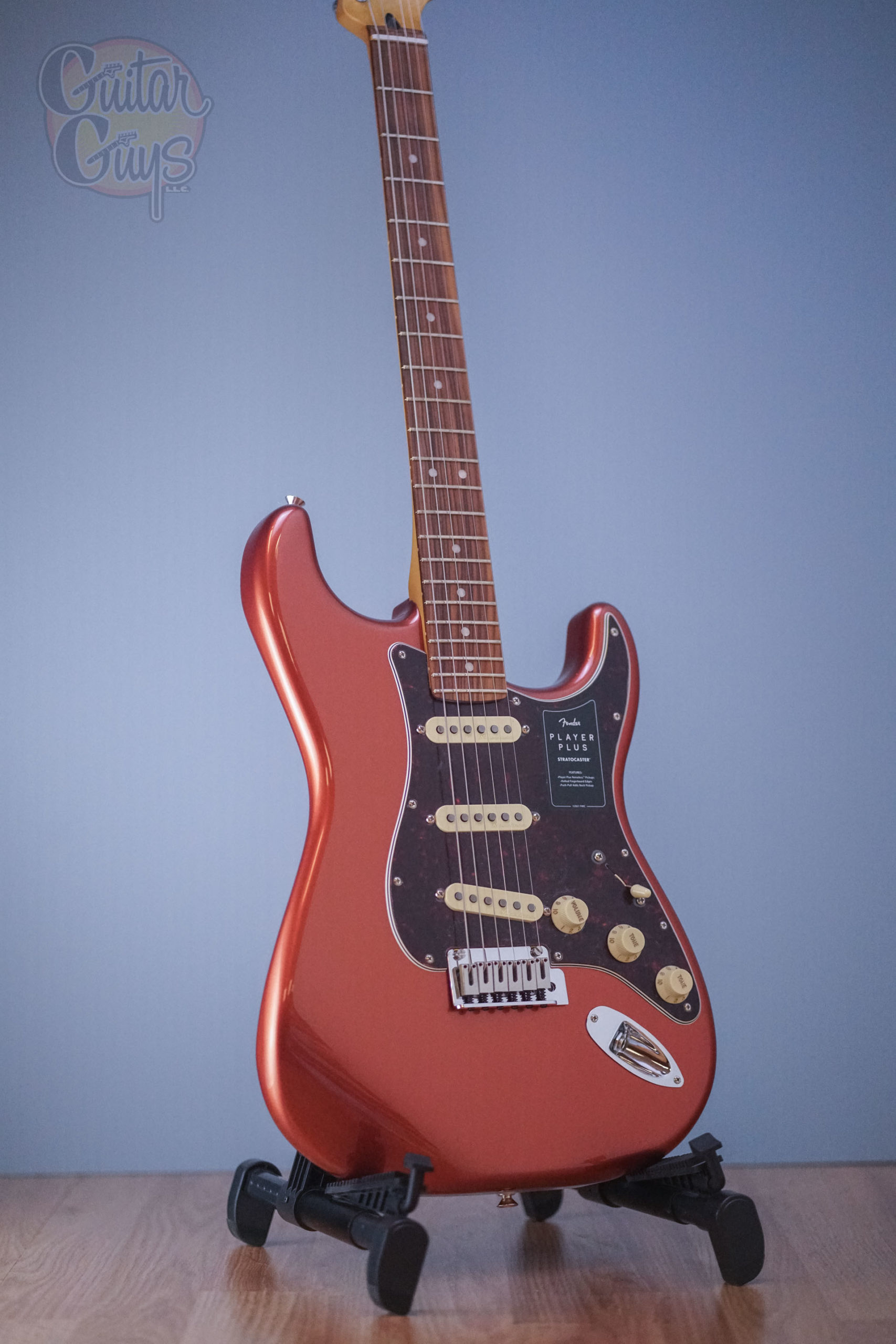 Fender Player Plus Stratocaster Aged Candy Red Guys